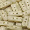 Mawson Fivela de Corda com Dois Olhos Resina Fivela Oliva Botões de Casaco de Penas Casaco Botões de Jaqueta Corta-vento Fivela Decorativa de Casaco Interno Dupla Face