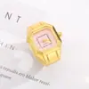 Relógio de Dedo Watchable Time Transfronteiriço Quadrado Retro Moda Clássico Mostrador Romano Popular Comércio Exterior Aliexpress