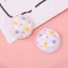 Explosiva bola de helado de media estrella diy pegamento crema funda para teléfono móvil zapatos de agujero horquilla accesorios decorativos de resina