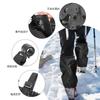 Mallas cortas de tubo para nieve para hombre y mujer, para exteriores, montañismo, esquí, senderismo en el desierto, antiarena, a prueba de insectos, transpirables, para cubrir los pies.