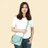 Bolso de Hombro Suave de Cuero de Vaca Retro, Bolso Cubo de Piel de Vaca de Primera Capa, Bolso de Piel Genuina para Mujer, Bolso Cruzado de Hombro Casual