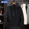 Chaqueta holgada extragrande para hombre, nuevo abrigo con capucha estilo japonés para primavera y otoño, top casual versátil holgado para hombre, moderno
