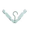 Tendedero mágico multifuncional para calcetines, Percha antideslizante para ropa, Percha portátil plegable con múltiples pinzas para viaje, Portátil para viaje al aire libre