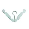 Perchero Plegable Portátil para Viaje al Aire Libre Multi-Funcional Magic Secador de Calcetines Perchero Antideslizante con Múltiples Clips Listo para Enviar