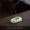 Nuevo Quemador de Incienso de Loto Celadón Estilo Chino Quemador de Incienso Cerámico Adorno Ceremonia de Incienso Zen Suministros para Ceremonia de Té de Oficina
