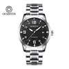 Relógio Mecânico Automático Completo de Aço Inoxidável Marca Aliexpress Transfronteiriço Relógio Mecânico Masculino Retro Luminoso À Prova D'água Calendário