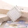 Nuevos Accesorios Creativos DIY de Perlas y Corazones de Aleación de Zinc con Goteo de Aceite Accesorios de Rosa Material para Joyería de Fundas de Teléfono Móvil para Mujeres