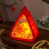 Suministros para Decoración Navideña, Luces Nocturnas Luminosas Retro, Accesorios para Decoración de Fiestas, Adornos de Mesa, Regalos de Navidad