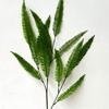 2024 Verde Oscuro Siente Verde Planta Verde Hojas Verdes Venta al por Mayor Bosque Coreano Blanco Salón de Bodas Decoración de Ingeniería con Césped Flores Artificiales