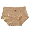 Ropa Interior de Algodón Puro para Mujer 10A Sin Costuras Popular en Tiktok Suave Floral Entrepierna 100% Algodón Cobertura Total Talla Grande Pantalones Cortos tipo Boxer