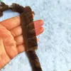Encaje de Borla de Poliéster de Color de 2.5cm Crin de Caballo DIY Cabeza de Tigre Zapatos Pendientes Hilo de Bordar Borlas Accesorios de Ropa