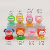 Decoração de Carro Criativa Fofa de Desenho Animado, Brinquedo Tendência Luminoso, Ornamento de Mesa de Resina 3D Fofo, Brinquedo Infantil Saco Surpresa