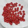 Yaoyuan Pétala de Tulipa Esmaltada Doméstica com Furo Passante Grampo de Cabelo Artesanal DIY Brincos Antigos Pingente Acessórios de Joias