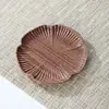 Porta-copos de Chá em Madeira Maciça para Uso Doméstico, Base Resistente ao Calor de Noz de Alta Qualidade, Porta-copo de Chá Yuanbao, Conjunto de Chá Japonês, Acessórios para Cerimônia do Chá