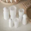 Resina de Papoula Retrato Simples Geométrico 3D Figura de Personagem para Velas DIY Aromaterapia Gesso Silicone Molde