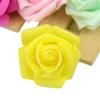 E 4cm Flores Artificiais de Espuma Cabeças de Rosa DIY Guirlanda de Casamento Caixa de Presente de Doce Acessórios de Flores Decorativas