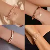 Pulsera de Corea del Sur más vendida, simple, de aleación, con temperamento, pulsera de amor, accesorios de reloj de moda, regalo de cumpleaños para novias
