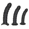 Sugador de escamas de peixe, silicone, tira anal alongada, dispositivo de masturbação feminina, plugue anal adulto, brinquedos sexuais de três peças