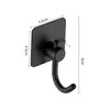 Gancho de Acero Inoxidable 304 Producto Nuevo Gancho Adhesivo Fuerte Sin Clavos Sin Rastro Gancho para Puerta de Baño Gancho para Abrigos Gancho de Cocina
