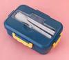 Lonchera de Estilo Japonés para Estudiantes Lonchera con Calentamiento para Microondas Lonchera para Trabajadores de Oficina Lonchera Caja para Conservar Frescos de Uso Doméstico Lonchera