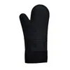 Guantes de Aislamiento Térmico Antiescaldado Cocina Aislamiento Térmico Guantes para Horno Boca Plana Resistentes a Altas Temperaturas Hogar Horno de Microondas Guantes Gruesos de Silicona