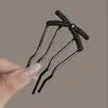 Novo Grampo de Cabelo em Forma de U Estilo Chinês para Penteados, Grampo Versátil de Borla de Nicho de Alto Padrão, Acessório de Cabelo Estilo Antigo Atacado