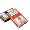 Baralho de Cartas Anti-Dobragem com Padrão de Tecido de Três Camadas, Núcleo Roxo Solar, para Poker Guandan, Espessado para Uso em Competição, Disponível para Pedidos de Clube
