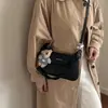 Bolso de Mano Pequeño Transfronterizo 2026 Primavera Nueva para Mujer, Bolso Cruzado Versátil de Moda con un Toque de Lujo, Bolso de Hombro Único