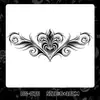 Adesivos de Tatuagem Populares Bg Herbais Transfronteiriços com Desenhos de Asa e Borboleta para Braços e Pulsos, Adesivos Personalizados da Moda, Atacado da Fonte