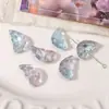 Contas de Vidro de Asa Única, Contas Soltas, Grampo de Cabelo DIY Feito à Mão, Pulseira, Colar, Kit de Material de Contas, Acessórios para Joias Atacado