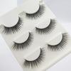 Empuje caliente transfronterizo natural largo multicapa tridimensional pestañas postizas tres pares pestañas 3D naturales cruzadas suministro de comercio exterior