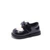 2025 Nueva Moda Lazo de Amor Zapatos Pequeños de Cuero para Niñas Primavera y Otoño Zapatos de Princesa Zapatos Estilo Bebé Pequeños y Medianos