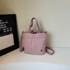 Bolsas da Moda Populares Bolsa Tote Feminina Casual Simples Nicho Bolsa de Mão Ombro Transversal Portátil Nicho
