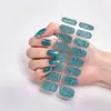 Pegatinas para Uñas con Purpurina de Color Sólido Sin Hornear Removibles Pegatinas para Uñas con Pegamento de Gelatina Suministro Directo de Fábrica Origen Seguras para Mujeres Embarazadas