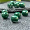 Contas Redondas Turquesa Verde Escuro Otimizadas, Contas Soltas, Contas Espaçadoras, Contas Combinando, Magnésita Cor de Jaspe, Jade e Cristal para Artesanato