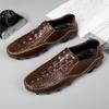 Primavera y verano nuevos zapatos de pulpo de cuero con estampado de cocodrilo para hombre, de gran tamaño, superventas, de comercio exterior transfronterizo