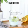 Jarra de Água de Vidro de Grande Capacidade com Tampa para Uso em Hotel e Residência, Adequada para Bebidas, Sucos e Drinks, Sem Chumbo, Ideal para Presentear ou como Bule de Flores