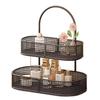 Estante de Almacenamiento para Cosméticos Escritorio de Baño Tocador Mesa de Baño Inodoro Estante para Inodoro con Caja de Almacenamiento