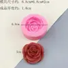 Molde de Silicona de Flor, Molde para Velas Hechas a Mano, Molde de Rosa Resistente a Altas Temperaturas, Herramienta de Repostería para Chocolate de Grado Alimenticio