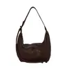 Bolso de Dumpling Grande de Color Macarrón Nuevo Estilo Primavera Temprana 2026 Bolso de Hombro Cruzado Versátil con Temperamento para Mujer