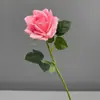 Flor de Rosa Artificial, Rosa de Esquina, Tacto Realista, Hidratante, Comercio Transfronterizo, Salón de Bodas, Paisajismo en Cascada, Muro de Flores, Wholesale del Fabricante