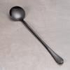 Cuchara de cóctel de mango largo Serie 1010 Acero inoxidable Cuchara para hielo con punta redonda puntiaguda para té de leche y revolver bebidas Vajilla chapada en titanio