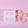Mini Molde de Pinza para Postre de Pan Artificial Nariz Pequeño Dibujo Animado Pastel DIY Molde de Silicona de Grado Alimenticio Hecho a Mano