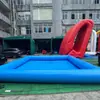 Piscina Inflable para Actividades, Piscina Inflable de PVC Grueso Azul, Instalación al Aire Libre para Juegos Acuáticos Infantiles
