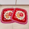 Cojín de silla engrosado con encaje, cojín para mesa y silla, cojín de silla de otoño e invierno, suministro para tienda departamental de Linyi de cinco y seis yuanes