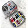 Hilo de Coser para el Hogar Color Juego de Aguja e Hilo Hilo de Coser Hilo Fino DIY a Mano Antiguo Rollo Pequeño Bolsa de Aguja e Hilo Herramienta de Hilo de Bordado