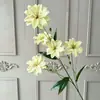 Lirios Artificiales de Doble Pétalo Impresos en 3D para Decoración de Bodas, Arreglos Florales Artificiales, Decoraciones de Pasillo de Boda, Arreglos Florales de Piso, Materiales Florales Suaves