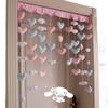 Cortina decorativa para puerta con diseño de perro Jade Gui Love Children, para dormitorio, cocina, entrada, cortina colgante, media cortina con forma de corazón para niña