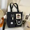 Nueva Mochila Escolar Estilo 2026 para Mujer, Estilo Ins Dopamina Color Sólido Simple Gran Capacidad Juego de Mochila de Dos Piezas para Estudiantes de Primaria y Secundaria