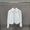 Camisa de Lapela Longa Outono 2026 Transfronteiriça com Design de Corrente Interna, Levemente Solta, Casual, Jovem, Estilo Ins, Emagrecedora com Botões